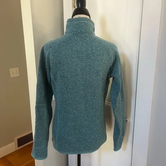 Patagonia Women's Better Sweater 1/4-Zip Teal Green Fleece. Size: Medium. - Picture 7 of 11